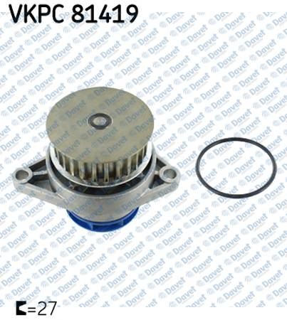 SKF VKPC 81419 Devirdaim Bora Golf Iv Polo 1.6 16v Fsi Afk-Bcb-Aqq-Aub-Apg-Aua